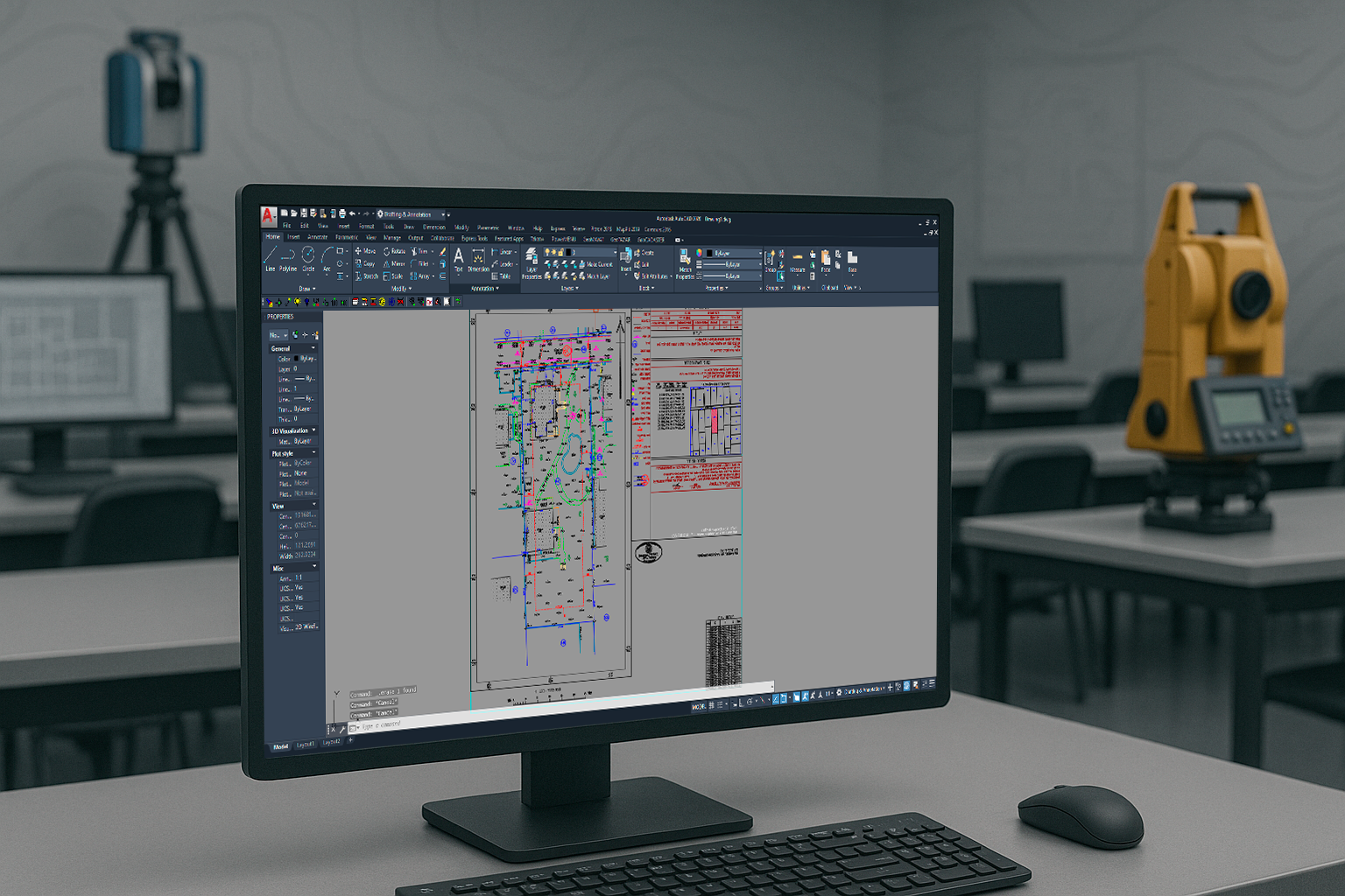 קורס שרטוט AutoCAD ועריכת מפות מדידה | Курс Картографирование в AutoCAD в Израиле